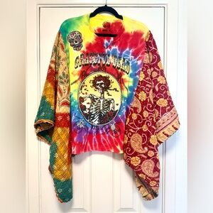 Ripple Junction Tie-Dye Grateful Dead Kimono